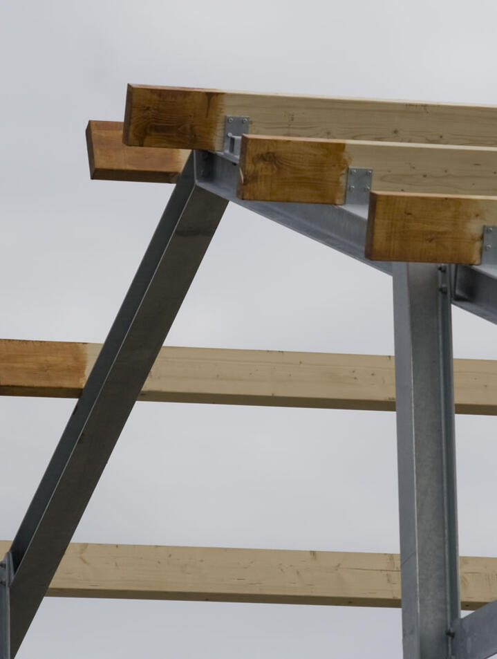 houten planken timmeren